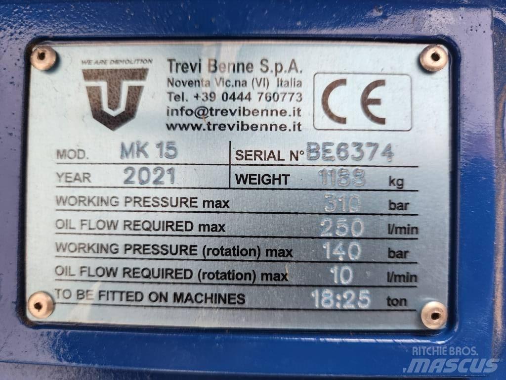Trevibenne MK15 Σπαστήρες