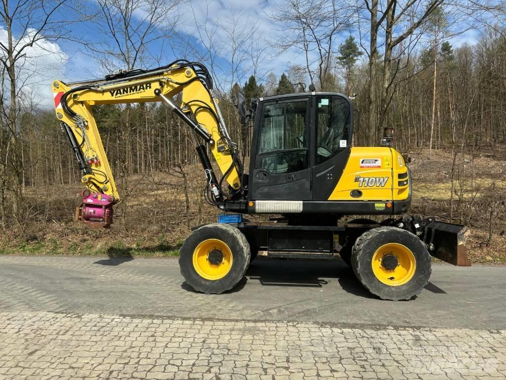 Yanmar B 110 W Εκσκαφείς με τροχούς - λάστιχα