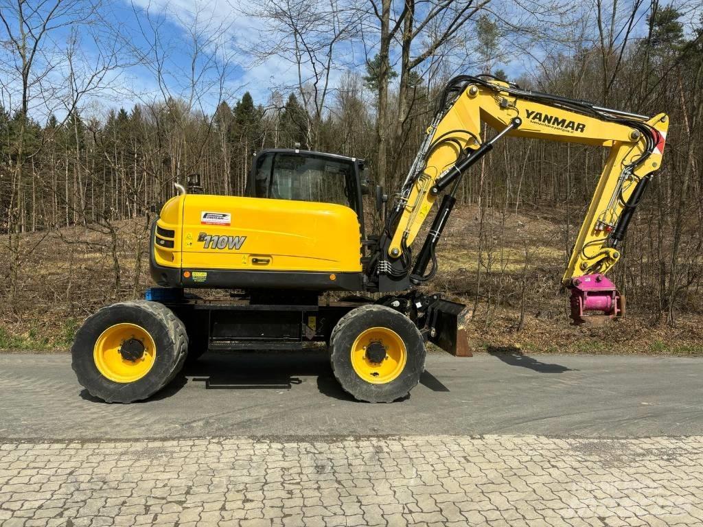 Yanmar B 110 W Εκσκαφείς με τροχούς - λάστιχα