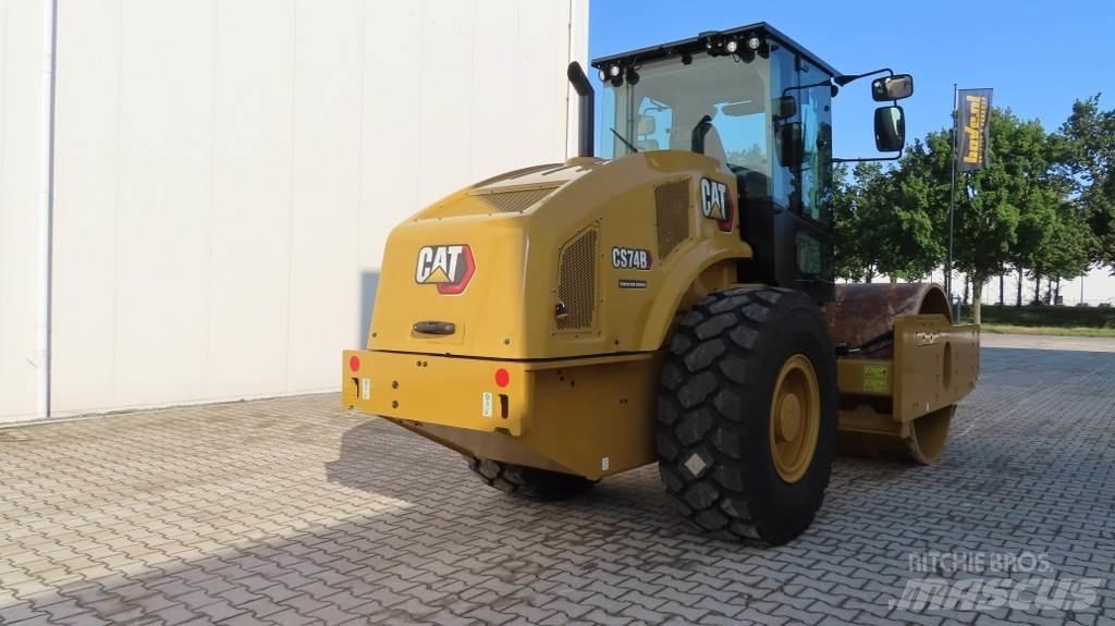 CAT CS74B Οδοστρωτήρες μονού κυλίνδρου