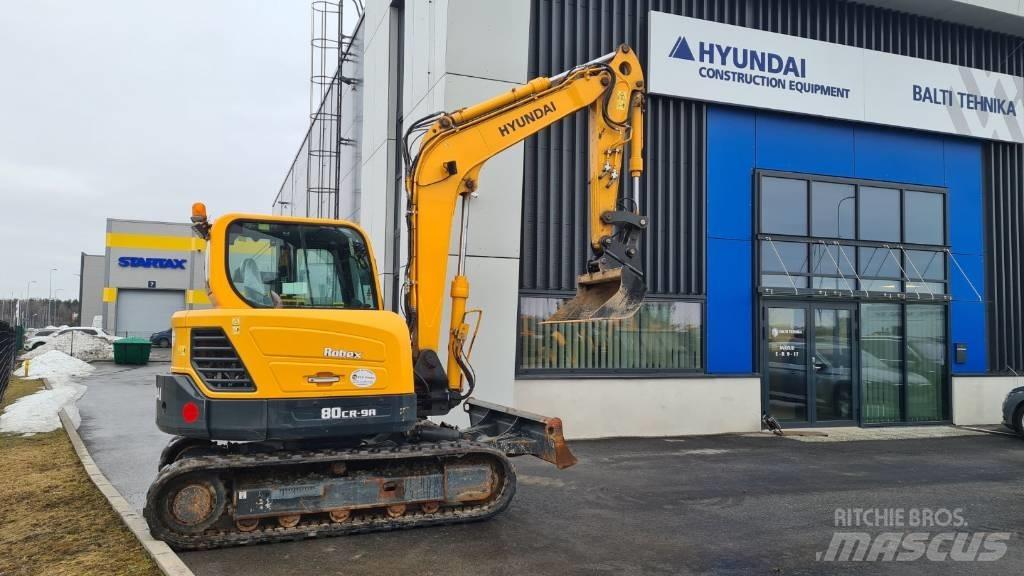 Hyundai R80CR-9A Μίνι εκσκαφείς 7t - 12t