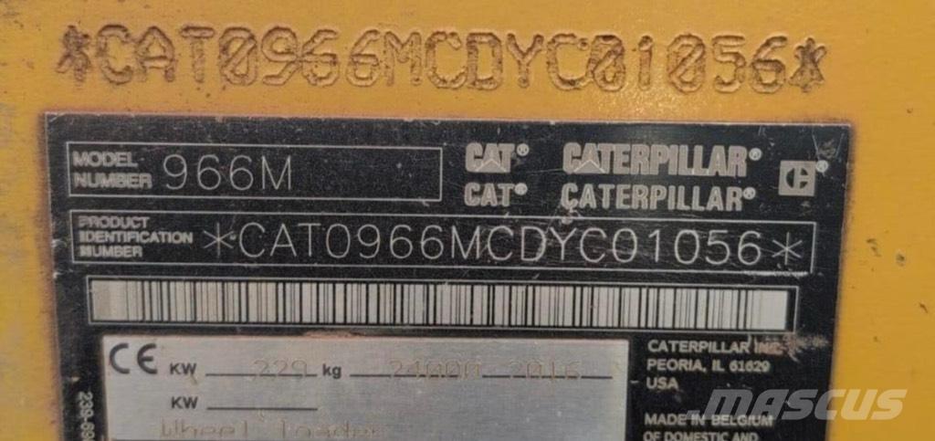 CAT 966 M Φορτωτές με λάστιχα (Τροχοφόροι)