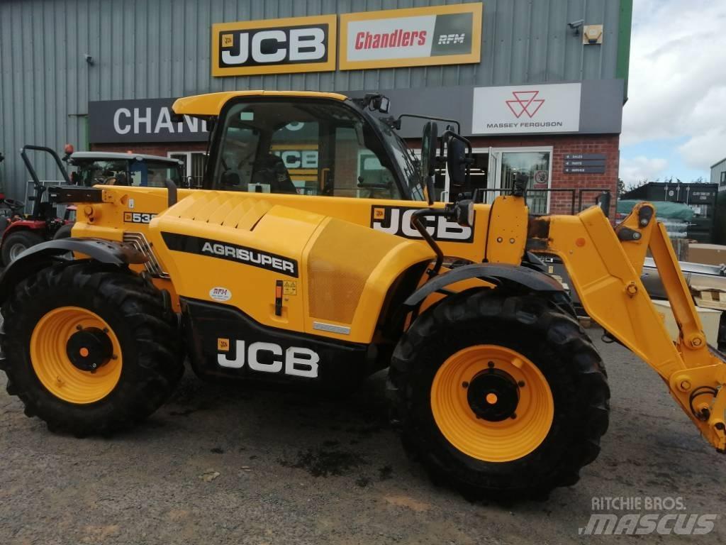 JCB 538-60 Συστήματα τηλεχειρισμού για τη γεωργία