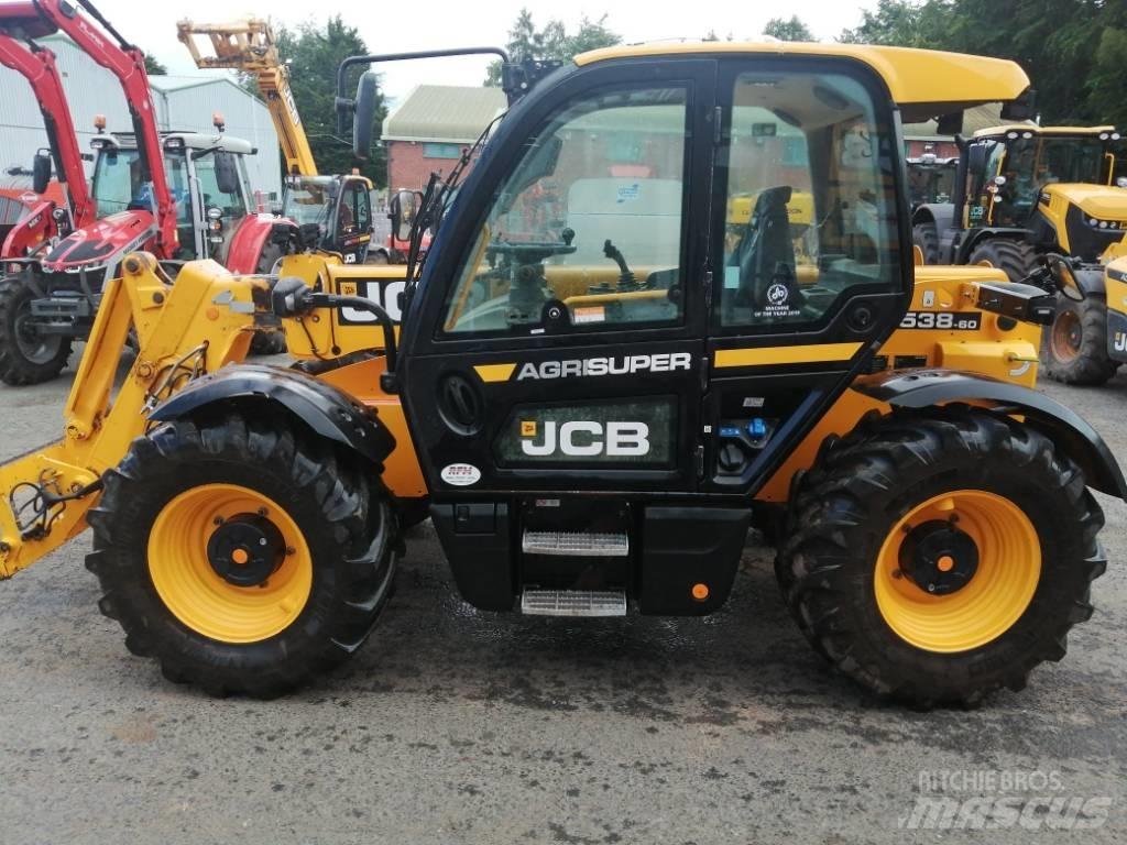 JCB 538-60 Συστήματα τηλεχειρισμού για τη γεωργία