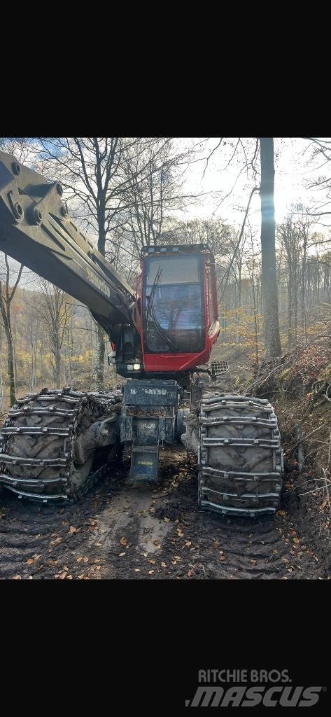 Komatsu 931 XC Θεριζοαλωνιστικές μηχανές