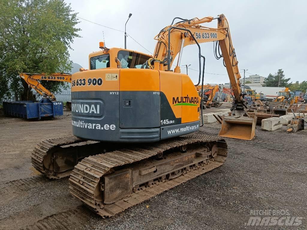 Hyundai R 145 Εκσκαφείς με ερπύστριες