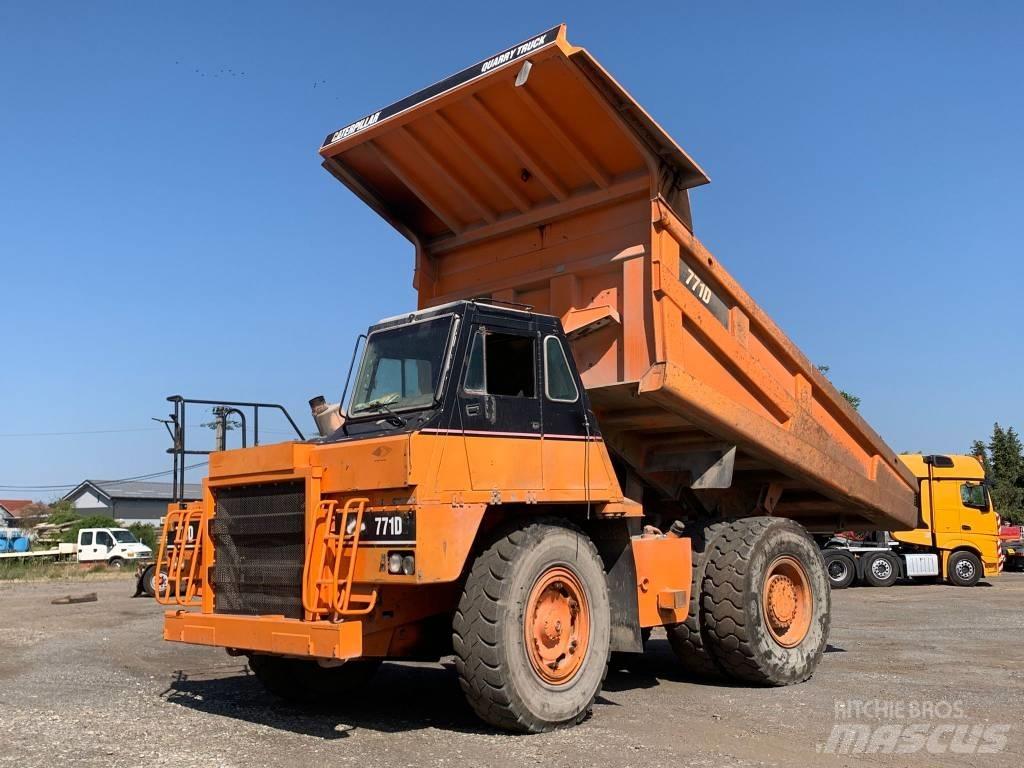 CAT 771 D Άκαμπτα Dumper με ανατρεπόμενο κάδο