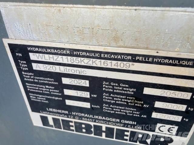Liebherr A920 Εκσκαφείς με τροχούς - λάστιχα