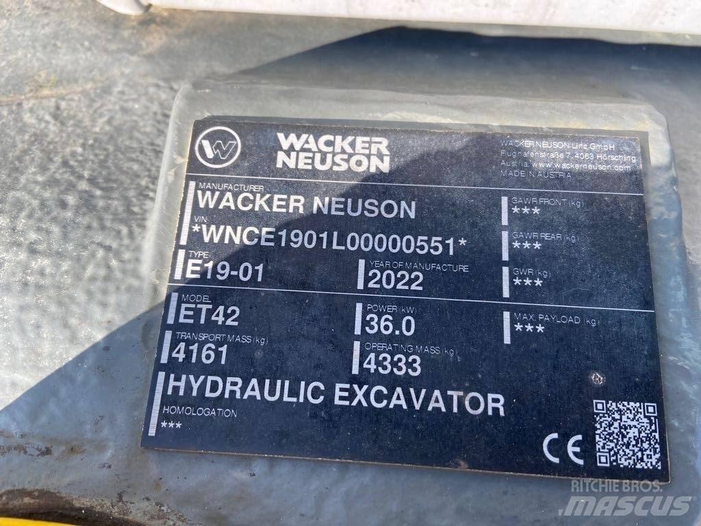 Wacker Neuson ET42 Εκσκαφείς με ερπύστριες