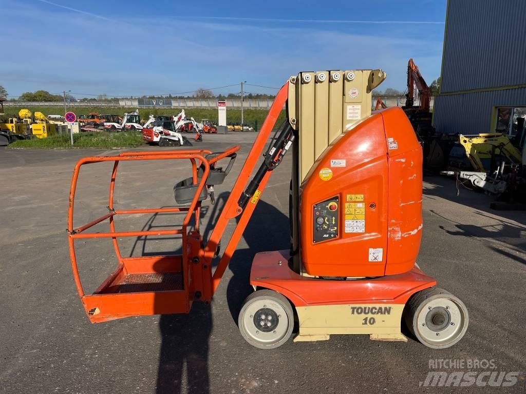JLG Toucan 10 E Ανυψωτήρες με κατακόρυφους πυλώνες