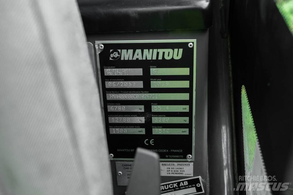 Manitou MT 732 Τηλεσκοπικοί ανυψωτές