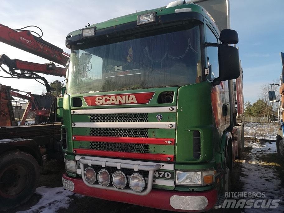 Scania 124 Φορτηγά με Γερανό