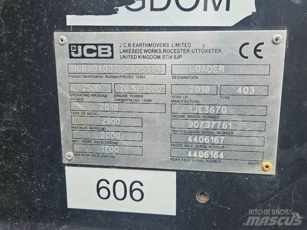JCB 403 Μίνι φορτωτές