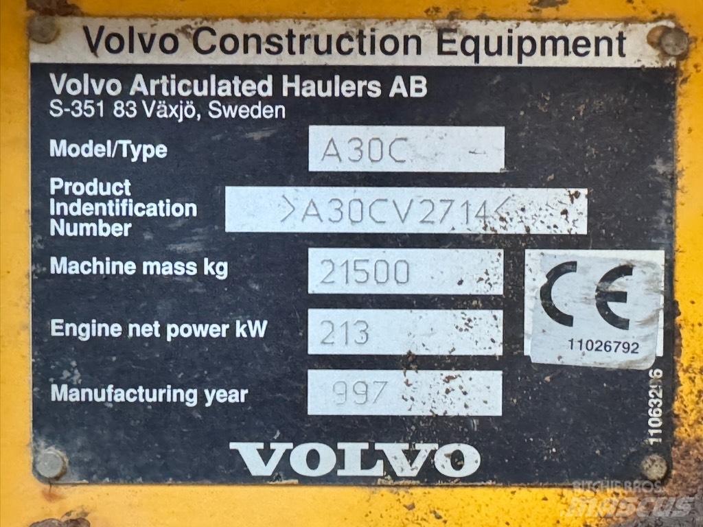 Volvo A 30 C Σπαστό Dump Truck ADT