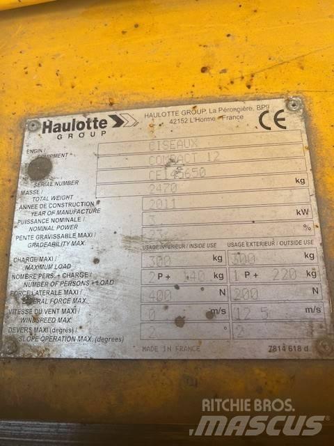 Haulotte Compact 12 Ανυψωτήρες ψαλιδωτής άρθρωσης