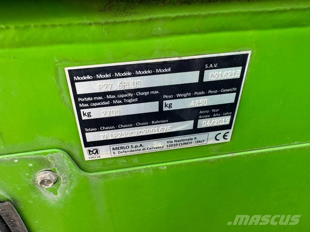 Merlo P27.6 Plus Τηλεσκοπικοί ανυψωτές