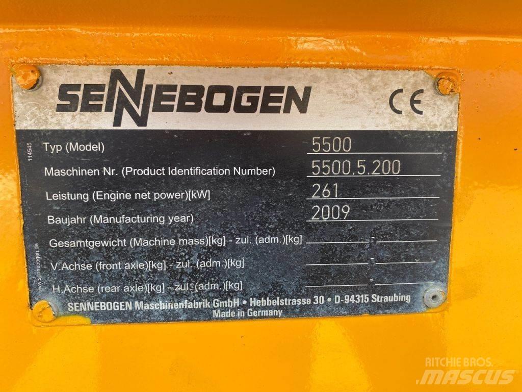 Sennebogen 5500 Γερανοί ανώμαλου εδάφους