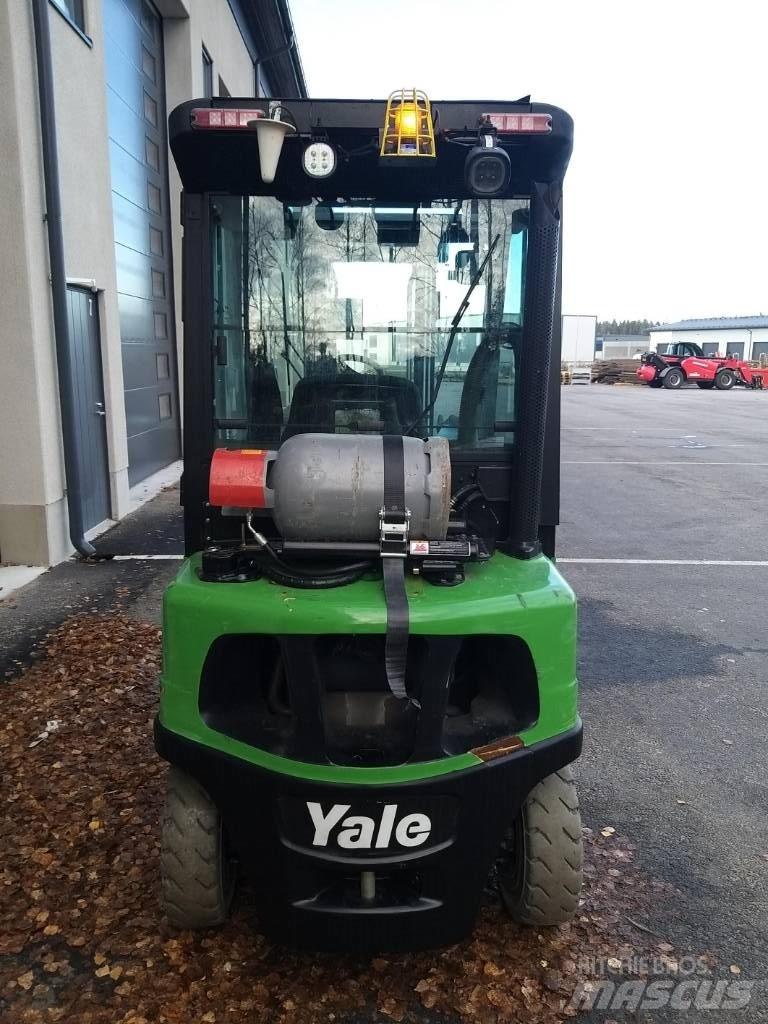 Yale GLP25VX Περονοφόρα ανυψωτικά κλαρκ με φυσικό αέριο LPG