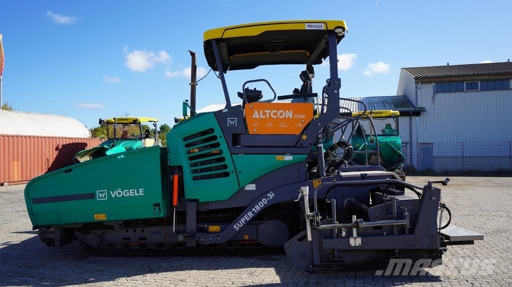 Vögele SUPER 1800-3I Επίστρωση ασφάλτου