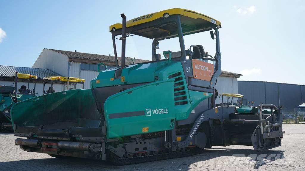 Vögele SUPER 1800-3I Επίστρωση ασφάλτου