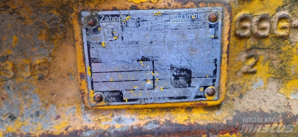 Furukawa 355 Άξονες