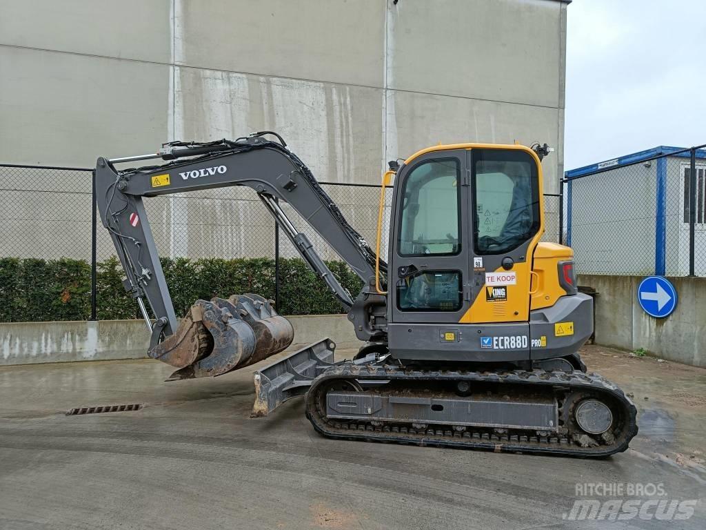 Volvo ECR 88 D Εκσκαφείς με τροχούς - λάστιχα