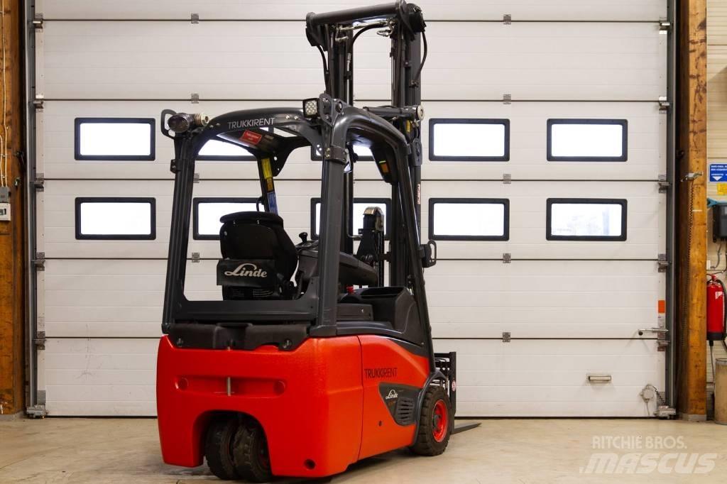 Linde E 16 C-02 Ηλεκτρικά περονοφόρα ανυψωτικά κλαρκ