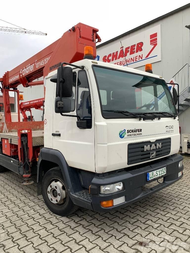 Ruthmann TK250 Εναέριες πλατφόρμες τοποθετημένες σε φορτηγό
