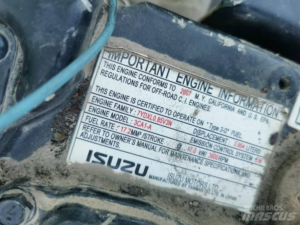 Isuzu 3CA1-AZP01 Κινητήρες