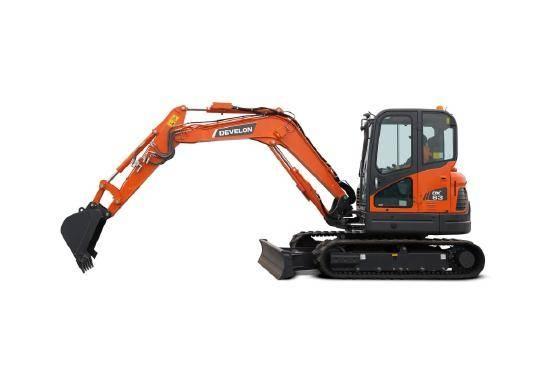 Develon DX 63-3 Εκσκαφάκι (διαβολάκι) < 7t