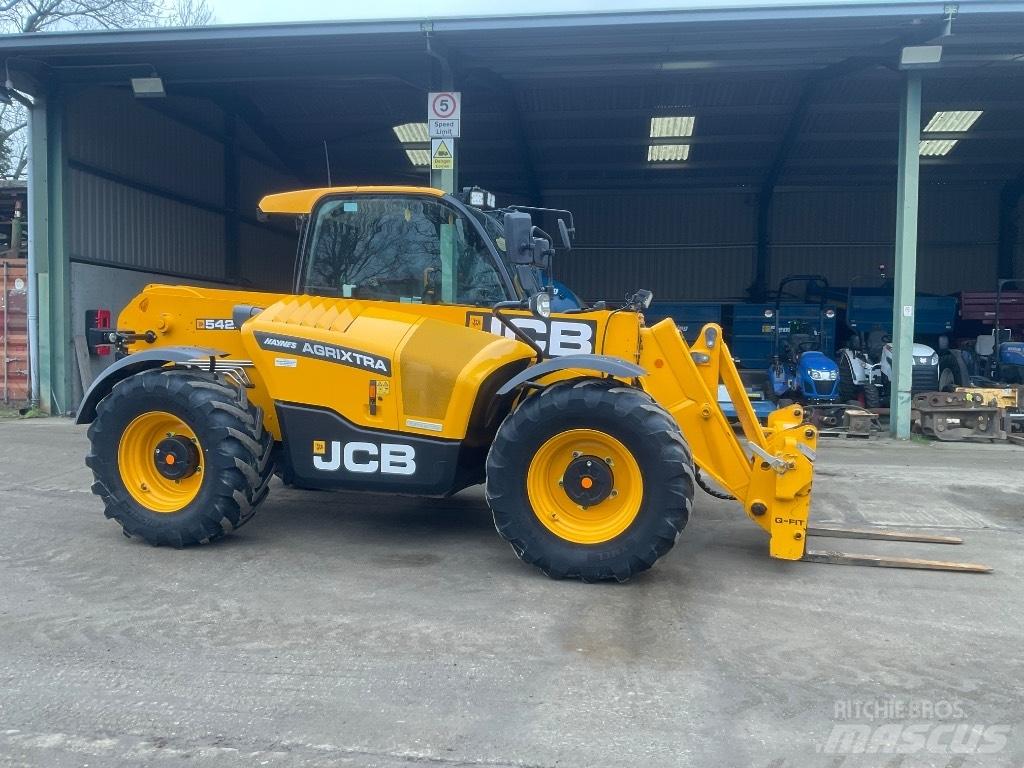 JCB 542-70 Agri Συστήματα τηλεχειρισμού για τη γεωργία