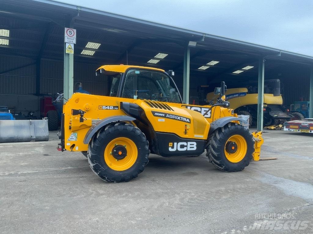 JCB 542-70 Agri Συστήματα τηλεχειρισμού για τη γεωργία