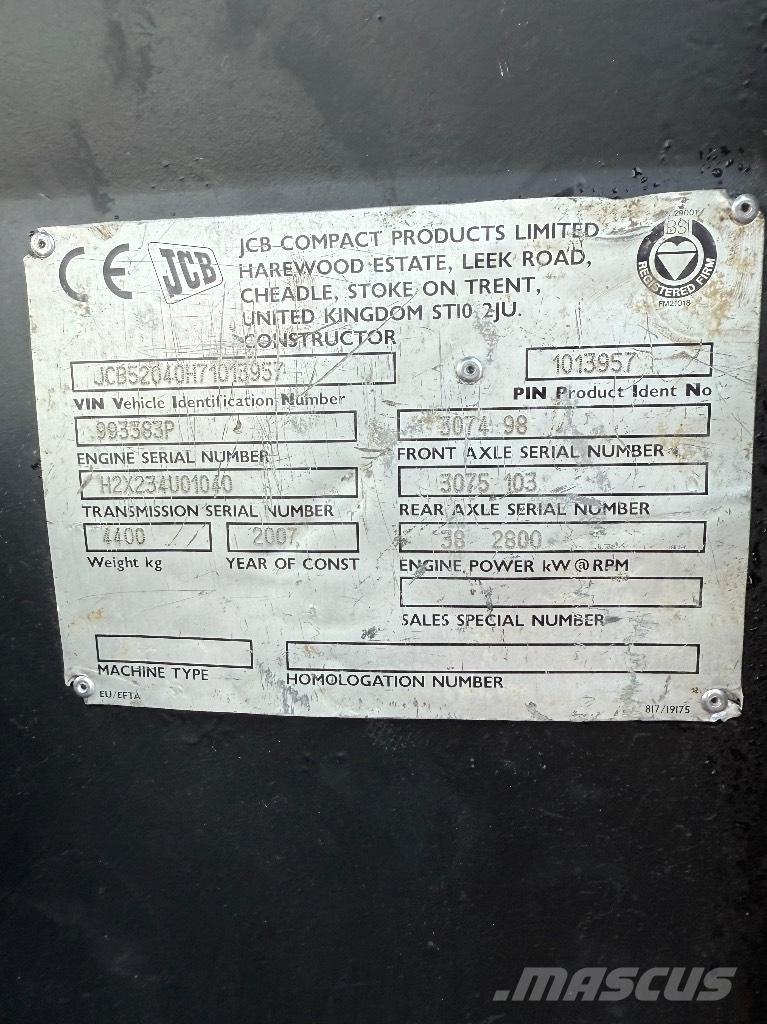 JCB 520-40 Τηλεσκοπικοί ανυψωτές