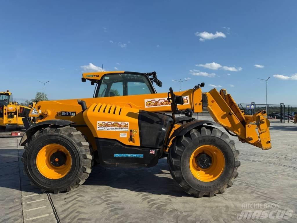 JCB 541-70 Agri Συστήματα τηλεχειρισμού για τη γεωργία