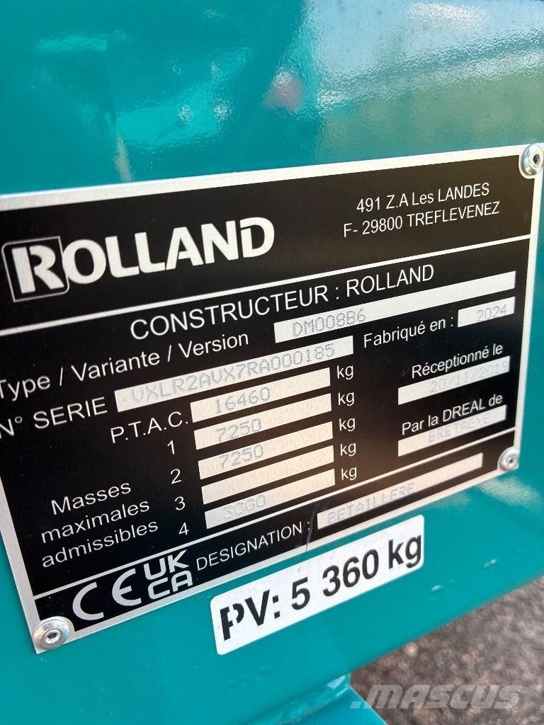 Rolland RV 852 Λοιπές ρυμούλκες