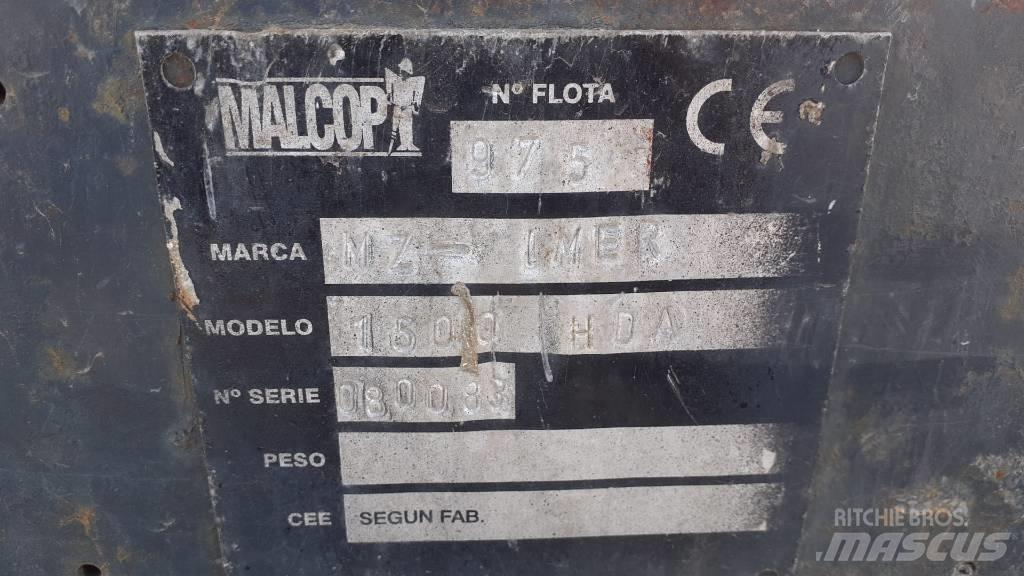 Mz Imer 1600HDA Dumpers εργοταξίου