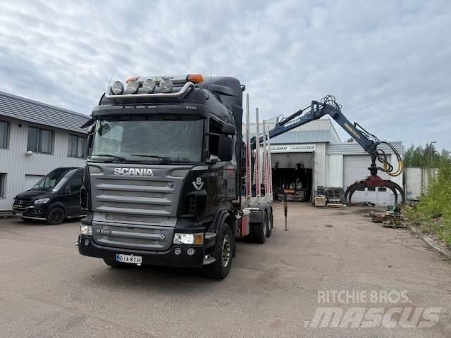 Scania R 560 Φορτηγά ξυλείας