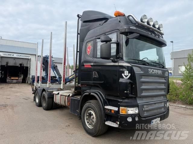 Scania R 560 Φορτηγά ξυλείας