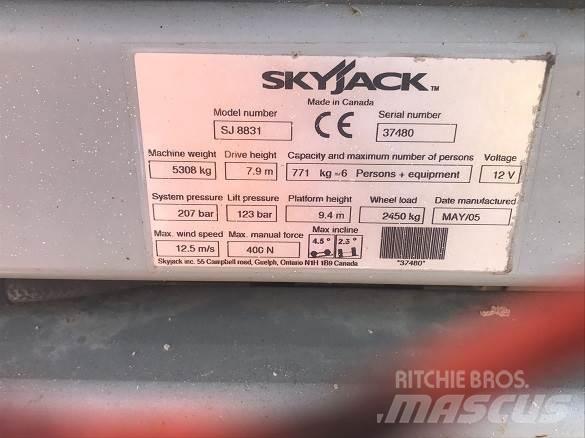 SkyJack SJ8831 Κατασκευές - Άλλα