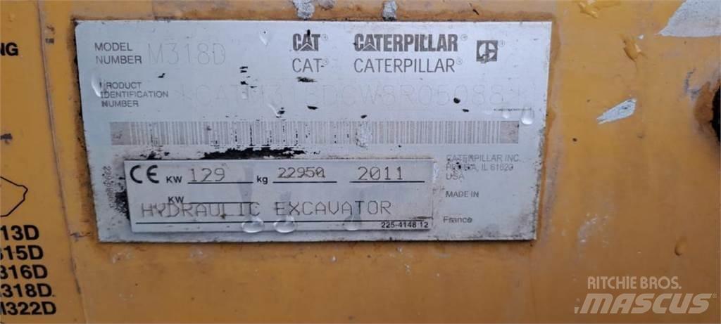 CAT M318D Κατασκευές - Άλλα