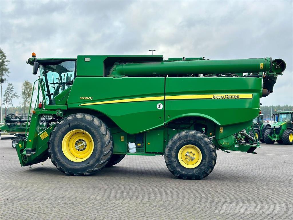 John Deere S680i Θεριζοαλωνιστικές μηχανές