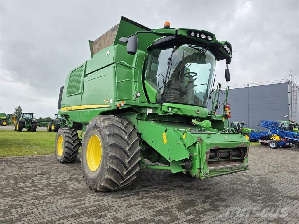 John Deere T660 Θεριζοαλωνιστικές μηχανές