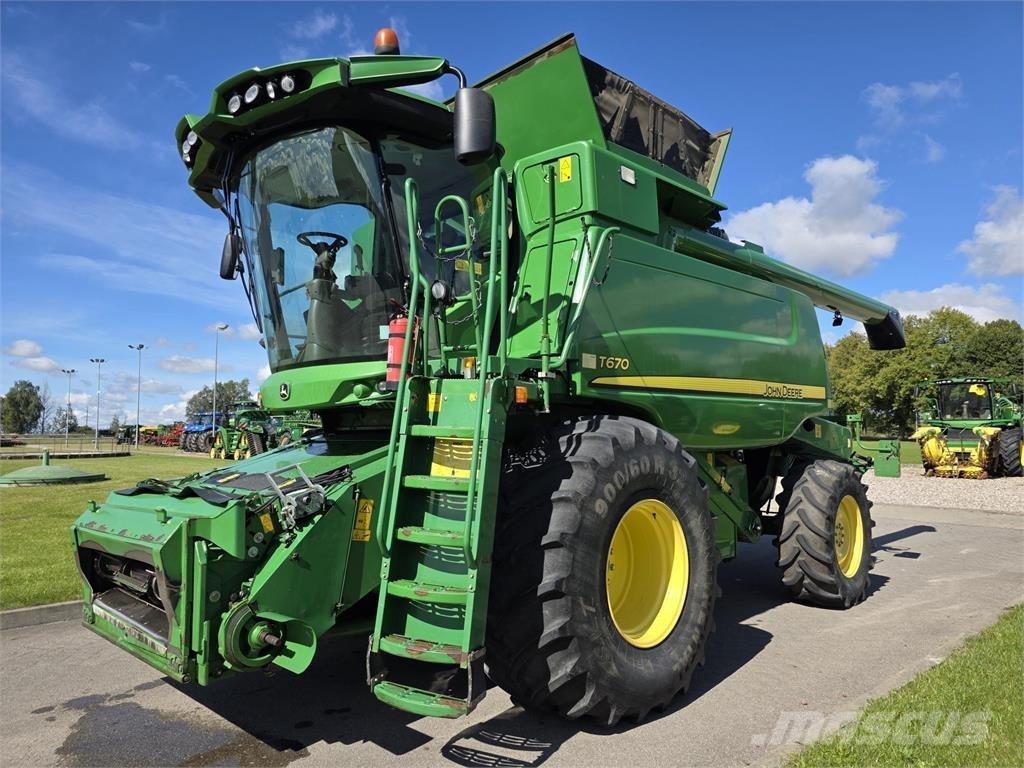 John Deere T670 Θεριζοαλωνιστικές μηχανές