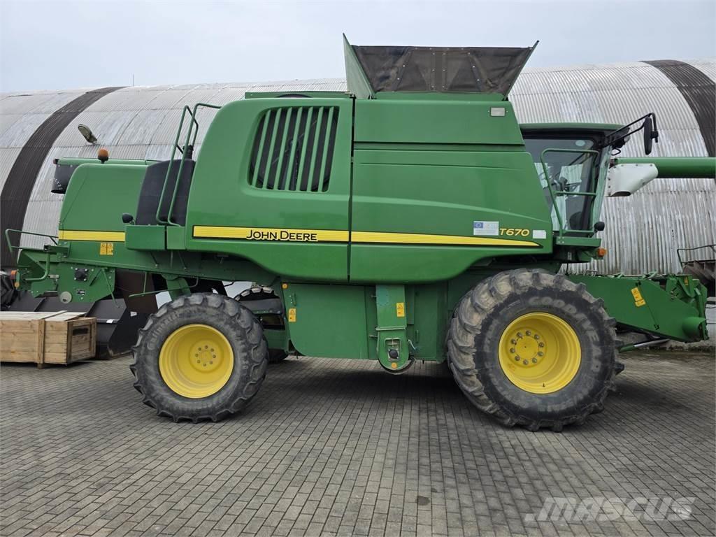 John Deere T670 Θεριζοαλωνιστικές μηχανές
