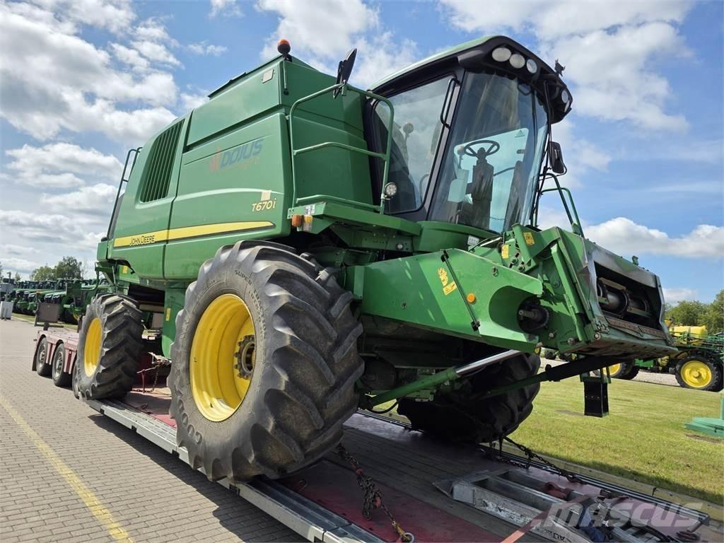 John Deere T670 Θεριζοαλωνιστικές μηχανές