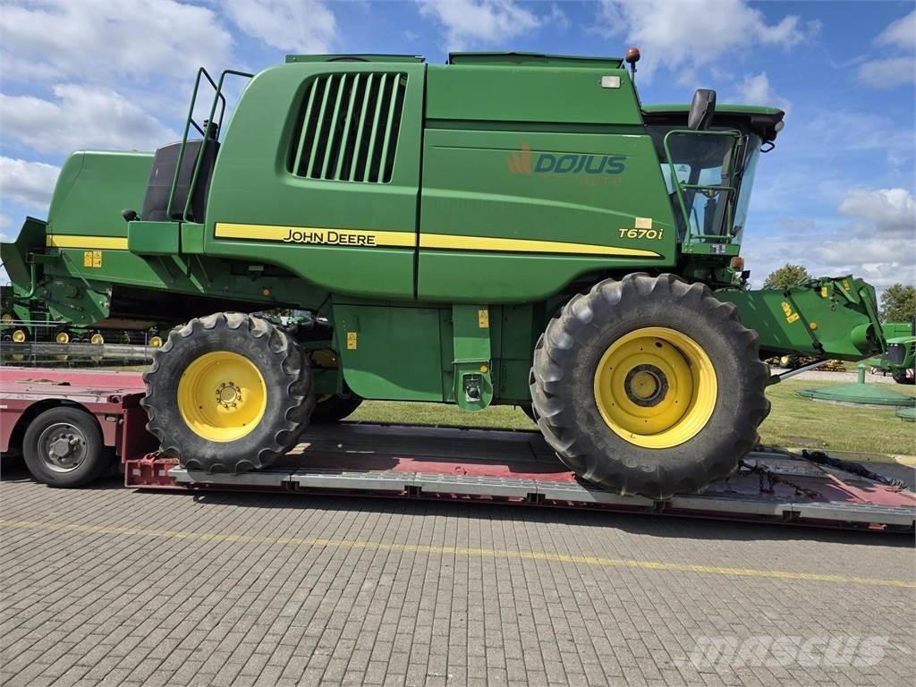 John Deere T670 Θεριζοαλωνιστικές μηχανές