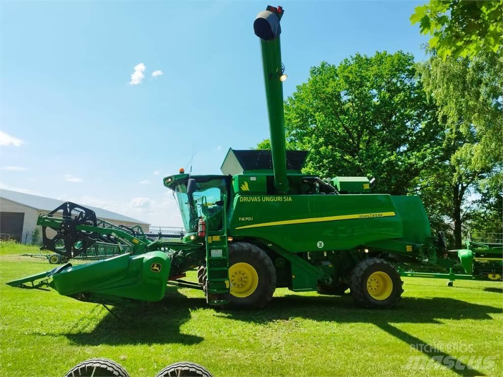 John Deere T670i Θεριζοαλωνιστικές μηχανές