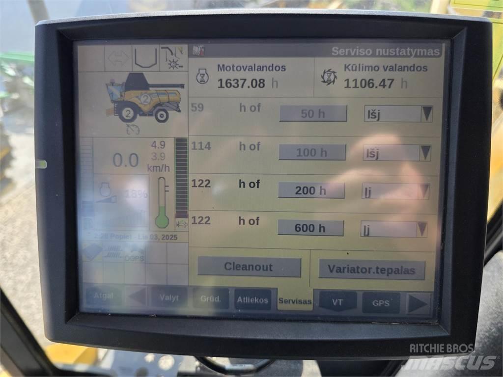 New Holland CX8.80 Θεριζοαλωνιστικές μηχανές
