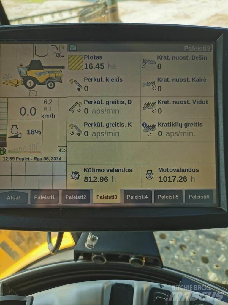 New Holland CX8.85 Θεριζοαλωνιστικές μηχανές