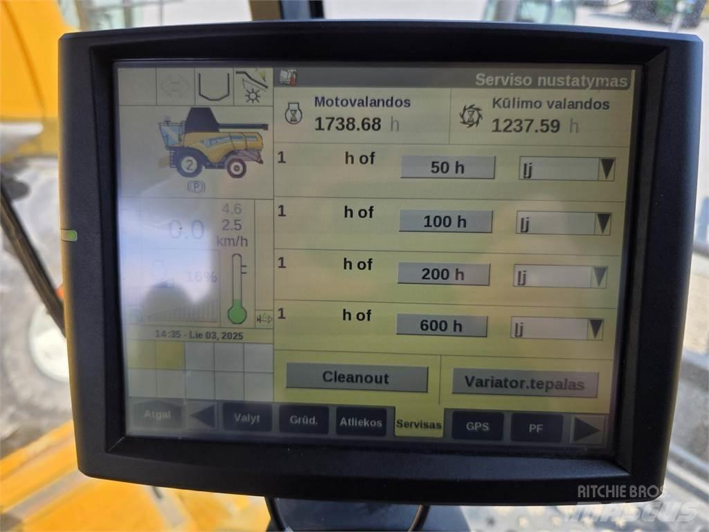 New Holland CX8.85 Θεριζοαλωνιστικές μηχανές
